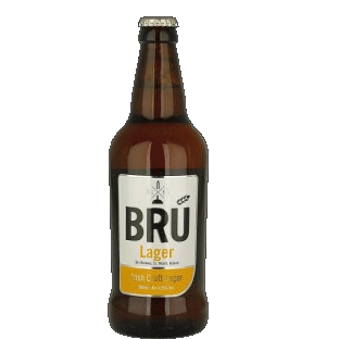 Bru Lager (Czech) 4.25% 330mL Bottle