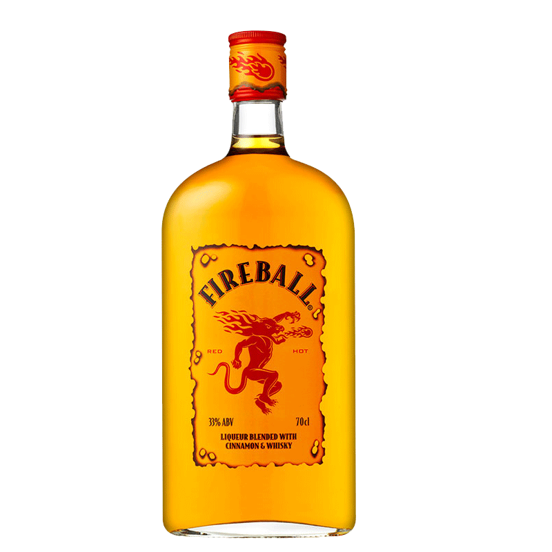 Fireball - Cinnamon Whisky Liqueur 33% 70cl