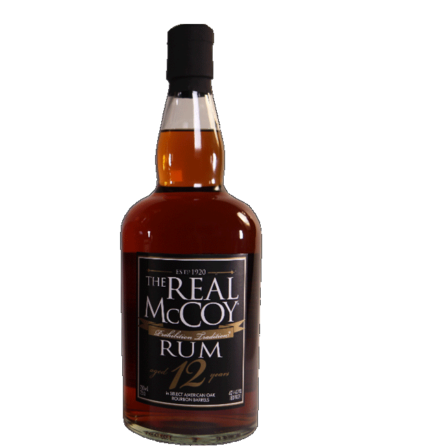 The Real McCoy Rum 12yr 40% 75cl